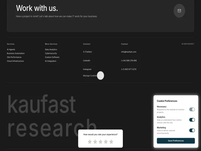 KAUFAST solution detail — view 1 of 4