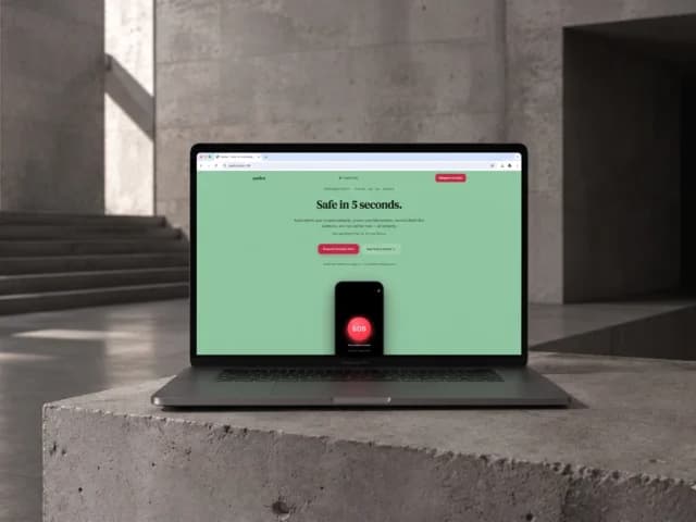 Audra — Real-Time Responder Web Page with Live GPS Map and Freshness Badge