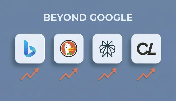 Beyond Google: How to Optimise for Bing, DuckDuckGo, Perplexity, and Claude